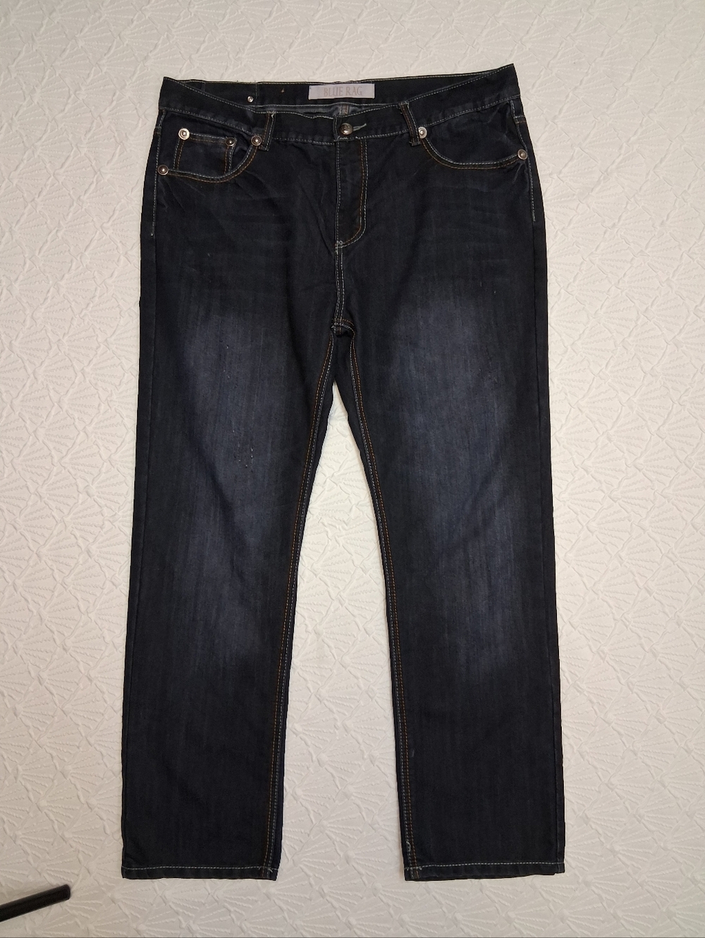 Blue Rag Relaxed Fit Men's Indigo Jeans Size 40